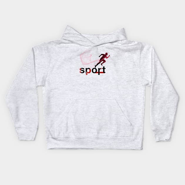 sport Kids Hoodie by Abu Muorad